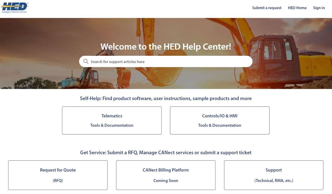 HED Online Support Center