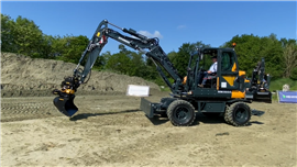 HD Hyundai HW100A excavator