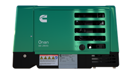 Onan QG 2500i LP and QG 2800i RV generators