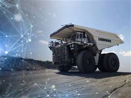 Liebherr T 264 haul truck with autonomous haulage solution