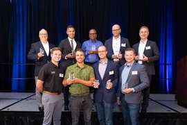 Winners together - Award winners at the Diesel Progress Summit 2023