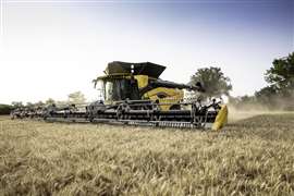 The New Holland CR11 harvester offers new levels of efficiency
