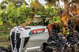 Bobcat AT450X autonomous and electric articulating tractor