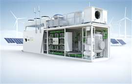 H-Tec Systems ME450 PEM electrolyzer