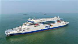 P&O Ferries M/V Pioneer hybrid ferry