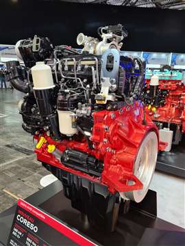 AGCO Power CORE50 engine at Intermat 2024
