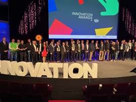 Innovation Innovation award winners 2024 on stage