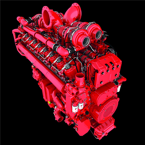 Cummins' QSK95 diesel engine