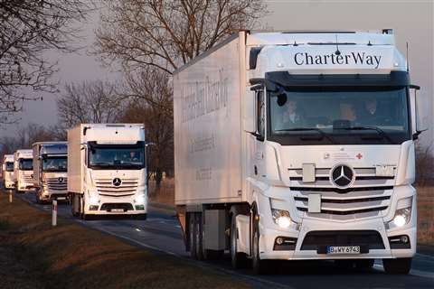 Daimler Trucks for Ukraine Relief
