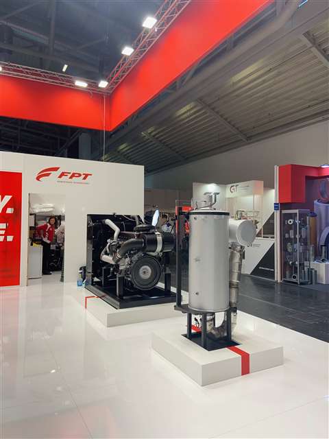 FPT Industrial's Bauma stand