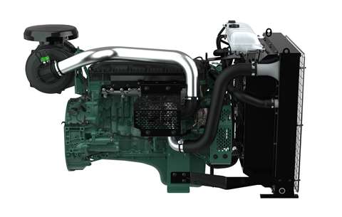Volvo Penta D8 industrial genset engine